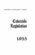 Colección legislativa año 1955