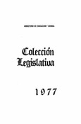 Colección legislativa año 1977