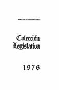 Colección legislativa año 1976
