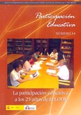 Participación educativa nº 14. Revista cuatrimestral del Consejo Escolar del Estado. La participación educativa a los 25 años de la LODE