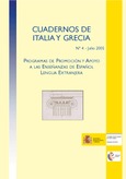 Cuadernos de Italia y Grecia nº 4. Programas de promoción y apoyo a las enseñanzas de español lengua extranjera
