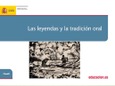 Las leyendas y la tradición oral