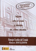 Propuestas de mejora. Informe sobre el estado y situación del sistema educativo. Curso 2005-2006
