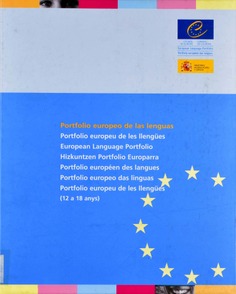 Portfolio europeo de las lenguas = Portfolio europeu de les llengües : (12 a 18 años)