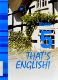 That's English! : B1 : module 5