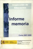 Informe memoria , curso 2007-2008