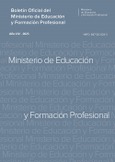 Boletín Oficial del Ministerio de Educación y Formación Profesional. Año 2023. Actos Administrativos. Números del 1 al 4