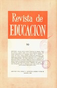 Revista de educación nº 90