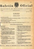 Boletín Oficial del Ministerio de Educación y Ciencia año 1969-2. Resoluciones Administrativas. Números del 27 al 52 e índice 2º trimestre