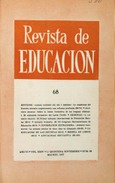 Revista de educación nº 68