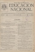 Boletín Oficial del Ministerio de Educación Nacional año 1946-2. Resoluciones Administrativas. Números del 26 al 52