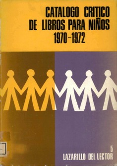 Catálogo crítico de libros para niños 1970-72