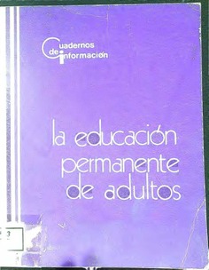 La educación permanente de adultos