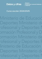 Datos y cifras. Curso escolar 2024-2025