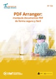 Observatorio de tecnología educativa nº 124. PDF Arranger: manipula documentos PDF de forma segura y fácil