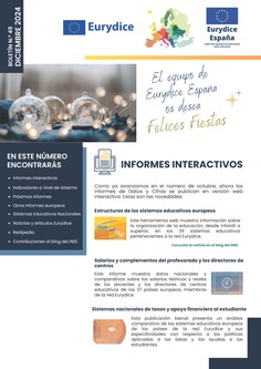 Boletín informativo nº 49 Diciembre 2024. Eurydice España - rediE