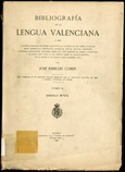 Bibliografía de la lengua valenciana. Tomo II (Siglo XVI)