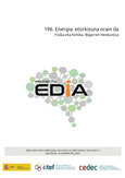 Proyecto EDIA nº 196. Energia: etorkizuna orain da