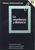 Notas Informativas nº 13. La enseñanza a distancia