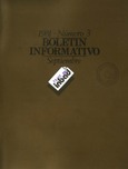 Boletín informativo del INBAD. 1981. Nº 3. Septiembre
